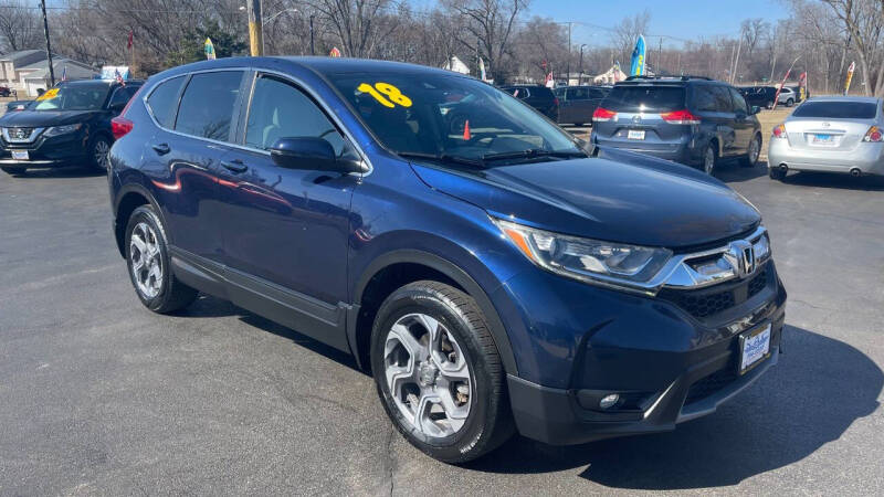 2018 Honda CR-V for sale at North American Credit Inc. in Waukegan IL