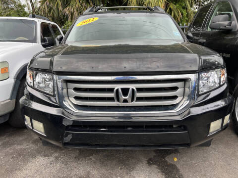2012 Honda Ridgeline for sale at Plus Auto Sales in West Park FL