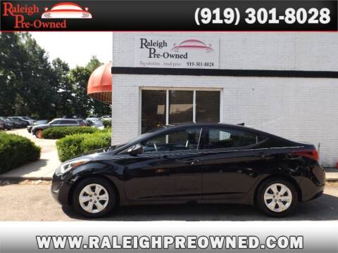 2016 Hyundai Elantra for sale at Raleigh Pre-Owned in Raleigh NC