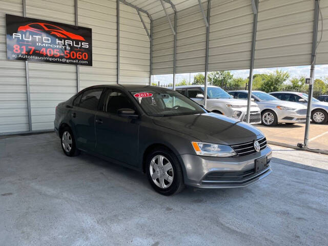 2015 Volkswagen Jetta for sale at Auto Haus Imports in Grand Prairie, TX