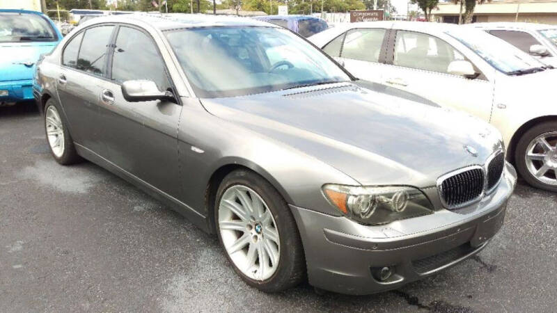 2006 BMW 7 Series for sale at Tony's Auto Sales in Jacksonville FL