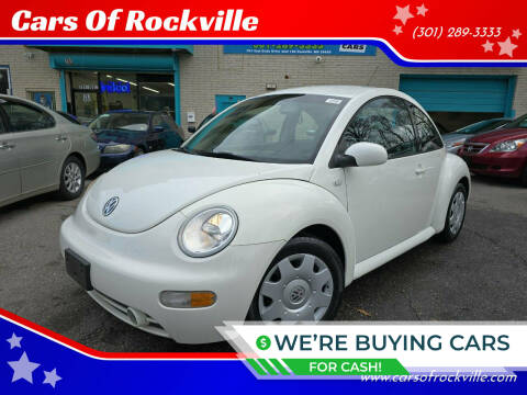 2001 Volkswagen New Beetle for sale at Cars Of Rockville in Rockville MD