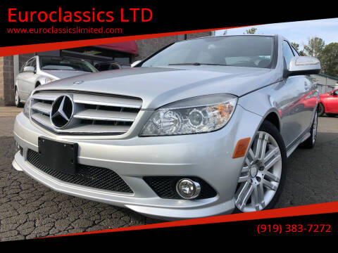 2008 Mercedes-Benz C-Class for sale at Euroclassics LTD in Durham NC
