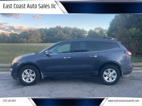 2013 Chevrolet Traverse for sale at East Coast Auto Sales llc in Virginia Beach VA