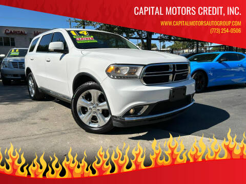 2014 Dodge Durango for sale at Capital Motors Credit, Inc. in Chicago IL