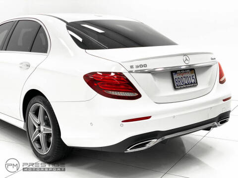 2017 Mercedes-Benz E-Class E 300 4MATIC