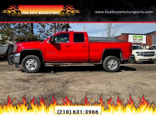 2018 GMC Sierra 2500HD for sale at Four Boys Motorsports in Wadena MN