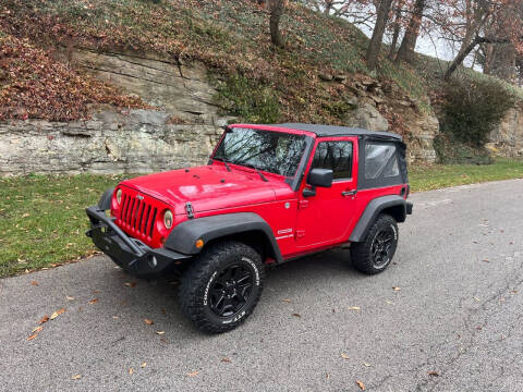 2012 Jeep Wrangler for sale at Bogie's Motors in Saint Louis MO