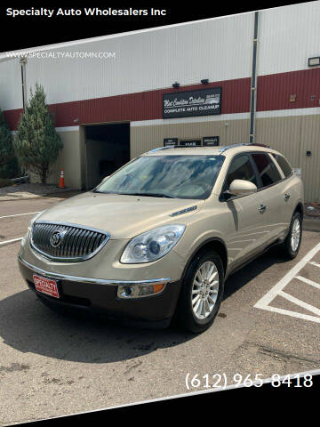 2012 Buick Enclave for sale at Specialty Auto Wholesalers Inc in Eden Prairie MN