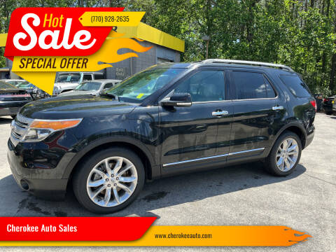 2015 Ford Explorer for sale at Cherokee Auto Sales in Acworth GA