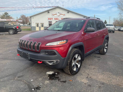 2014 Jeep Cherokee for sale at Steves Auto Sales in Cambridge MN