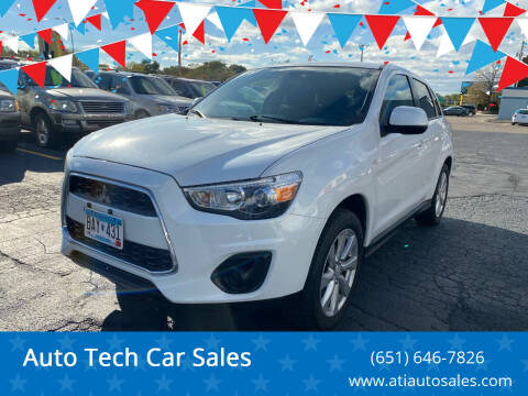 2015 Mitsubishi Outlander Sport for sale at Auto Tech Car Sales in Saint Paul MN