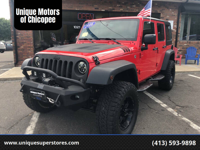 2016 Jeep Wrangler Unlimited Sport S