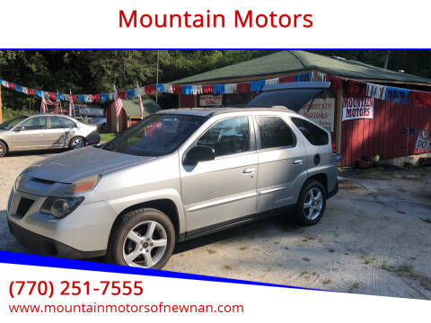 2005 Pontiac Aztek for sale at Mountain Motors in Newnan GA