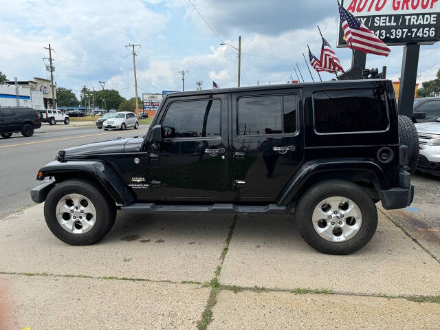 2014 Jeep Wrangler Unlimited for sale at BACH AUTO GROUP in Detroit, MI