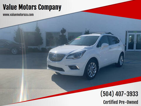 2017 Buick Envision for sale at Value Motors Company in Marrero LA