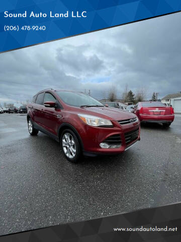 2014 Ford Escape for sale at Sound Auto Land LLC in Auburn WA