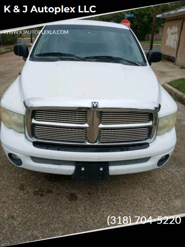 2002 Dodge Ram Pickup 1500 for sale at K & J Autoplex LLC in Alexandria LA