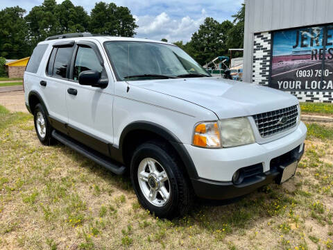 2003 Ford Explorer for sale at Jeremiah 29:11 Auto Sales in Avinger TX