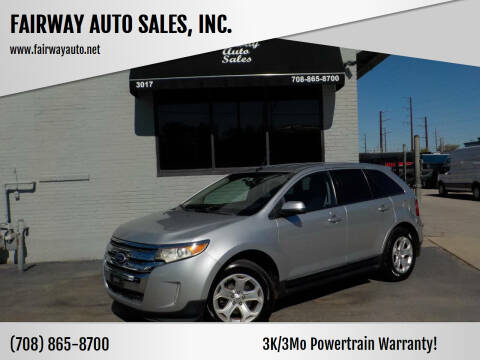 2012 Ford Edge for sale at FAIRWAY AUTO SALES, INC. in Melrose Park IL