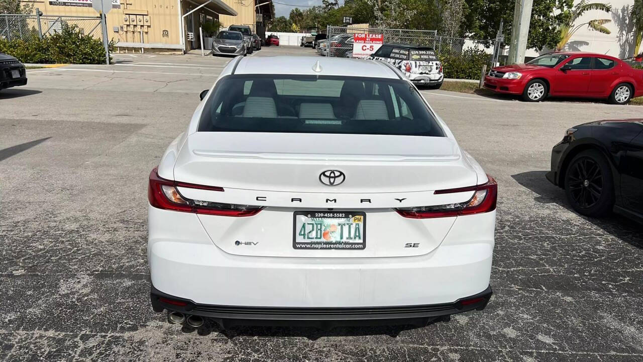 2025 Toyota Camry for sale at The Rock Fleet MGMT LLC in Naples, FL