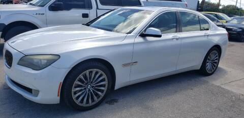 2011 BMW 7 Series for sale at INTERNATIONAL AUTO BROKERS INC in Hollywood FL