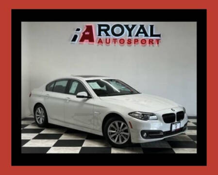 2015 BMW 5 Series for sale at Royal AutoSport in Elk Grove CA
