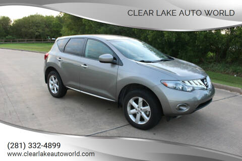 2010 Nissan Murano for sale at Clear Lake Auto World in League City TX