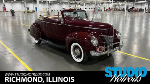1940 Ford Deluxe for sale at Studio Hotrods in Richmond IL