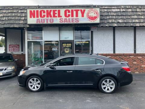 2011 Buick LaCrosse for sale at NICKEL CITY AUTO SALES in Lockport NY