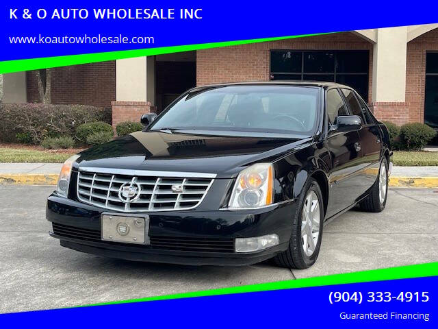 2006 Cadillac DTS for sale at K & O AUTO WHOLESALE INC in Jacksonville FL