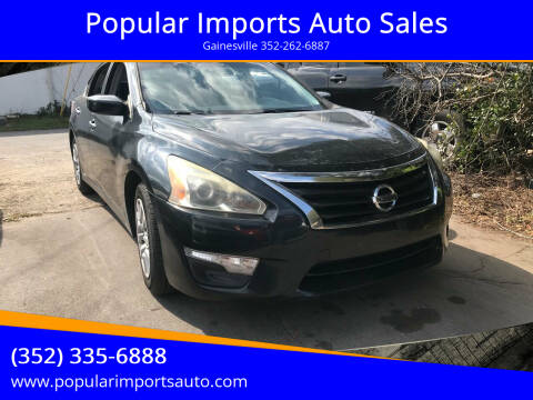 2013 Nissan Altima for sale at Popular Imports Auto Sales in Gainesville FL