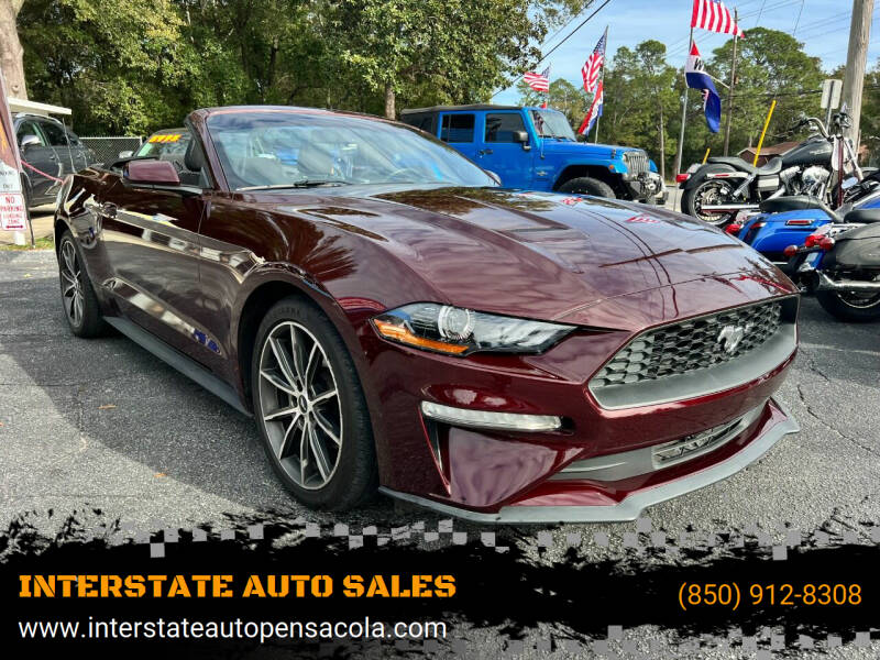 2018 Ford Mustang for sale at INTERSTATE AUTO SALES in Pensacola FL