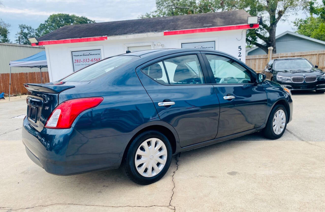 2017 Nissan Versa for sale at Testarossa Motors in League City, TX