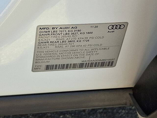 2021 Audi e-tron quattro Prestige