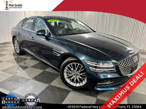 2023 Genesis G80 for sale at PHIL SMITH AUTOMOTIVE GROUP - Phil Smith Kia in Lighthouse Point FL