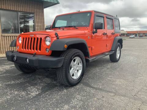 2015 Jeep Wrangler Unlimited for sale at Stein Motors Inc in Traverse City MI