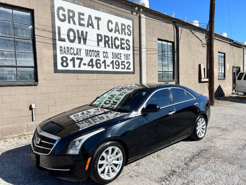 2018 Cadillac ATS for sale at BARCLAY MOTOR COMPANY in Arlington TX