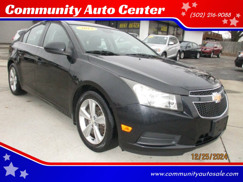 2012 Chevrolet Cruze for sale at Community Auto Center in Jeffersonville IN