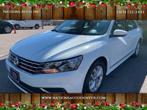 2016 Volkswagen Passat for sale at Nations Auto Inc. in Denver CO