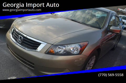 2010 Honda Accord for sale at Georgia Import Auto in Alpharetta GA