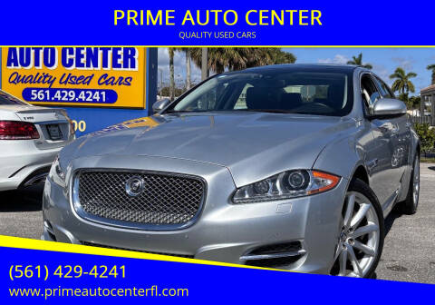 2013 Jaguar XJ for sale at PRIME AUTO CENTER in Palm Springs FL