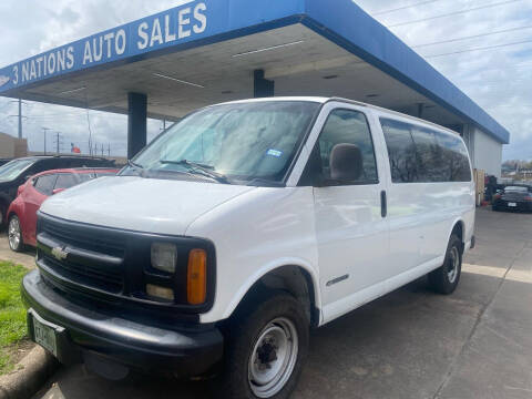 1999 Chevrolet Express Passenger for sale at Buy-Fast Autos in Houston TX