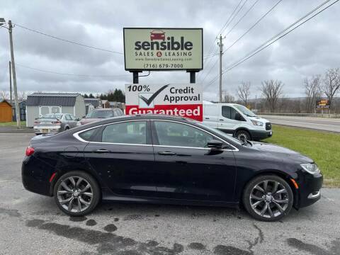 2015 Chrysler 200 for sale at Sensible Sales & Leasing in Fredonia NY