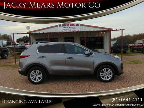 2017 Kia Sportage for sale at Jacky Mears Motor Co in Cleburne TX