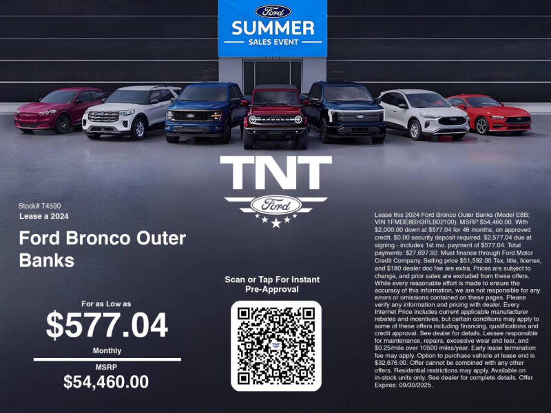 2024 Ford Bronco Outer Banks