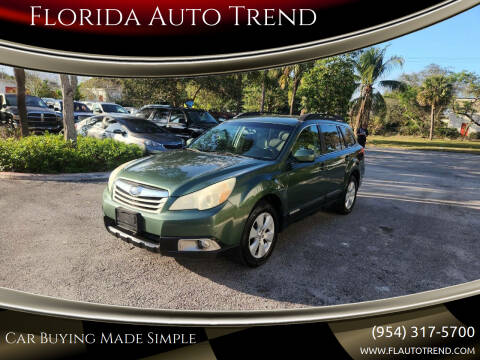2010 Subaru Outback for sale at Florida Auto Trend in Plantation FL