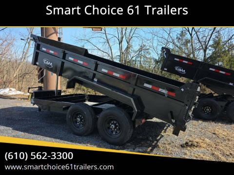 2025 CAM Superline 7x14 14K Telescopic Dump for sale at Smart Choice 61 Trailers - CAM Superline Trailers in Shoemakersville PA