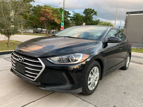 2017 Hyundai Elantra for sale at AUTO BURGOS in Hollywood FL