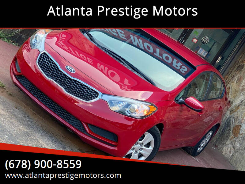 2016 Kia Forte for sale at Atlanta Prestige Motors in Decatur GA